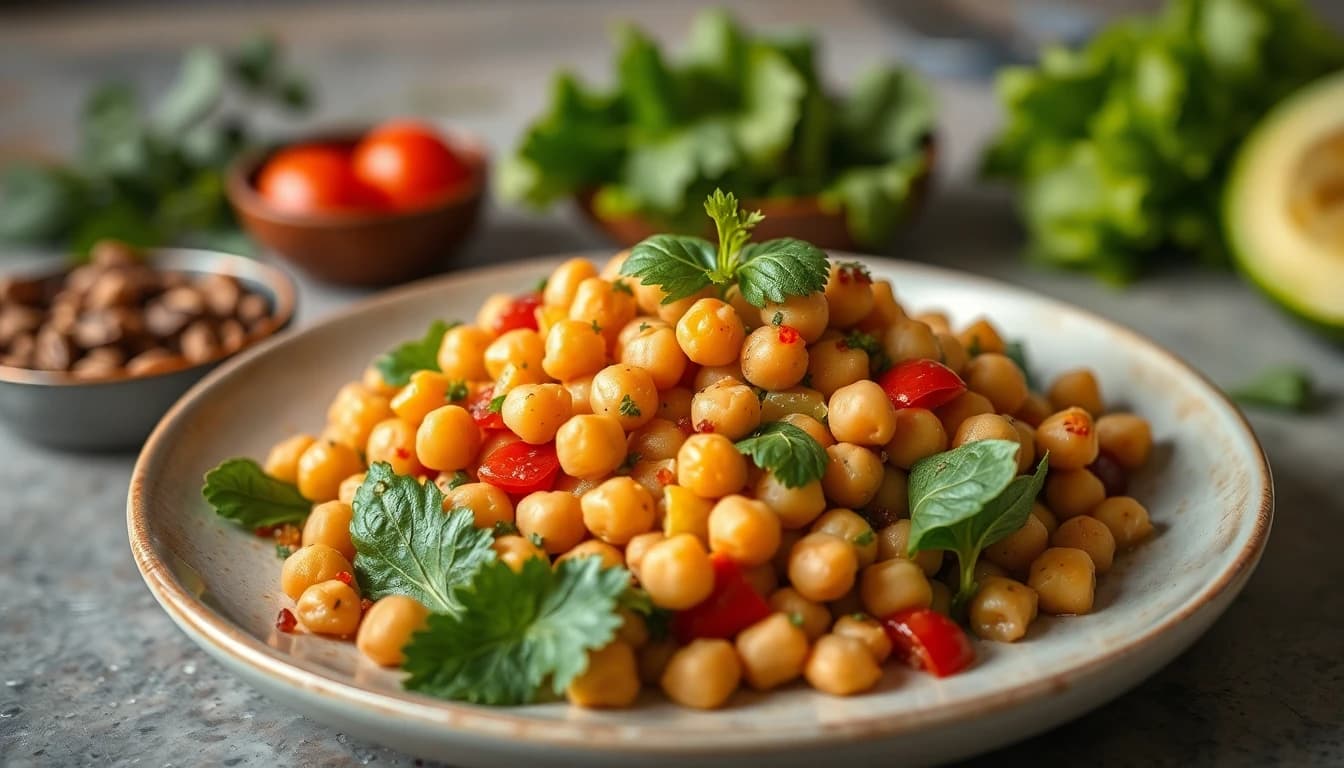 Vegan Chickpea Salad