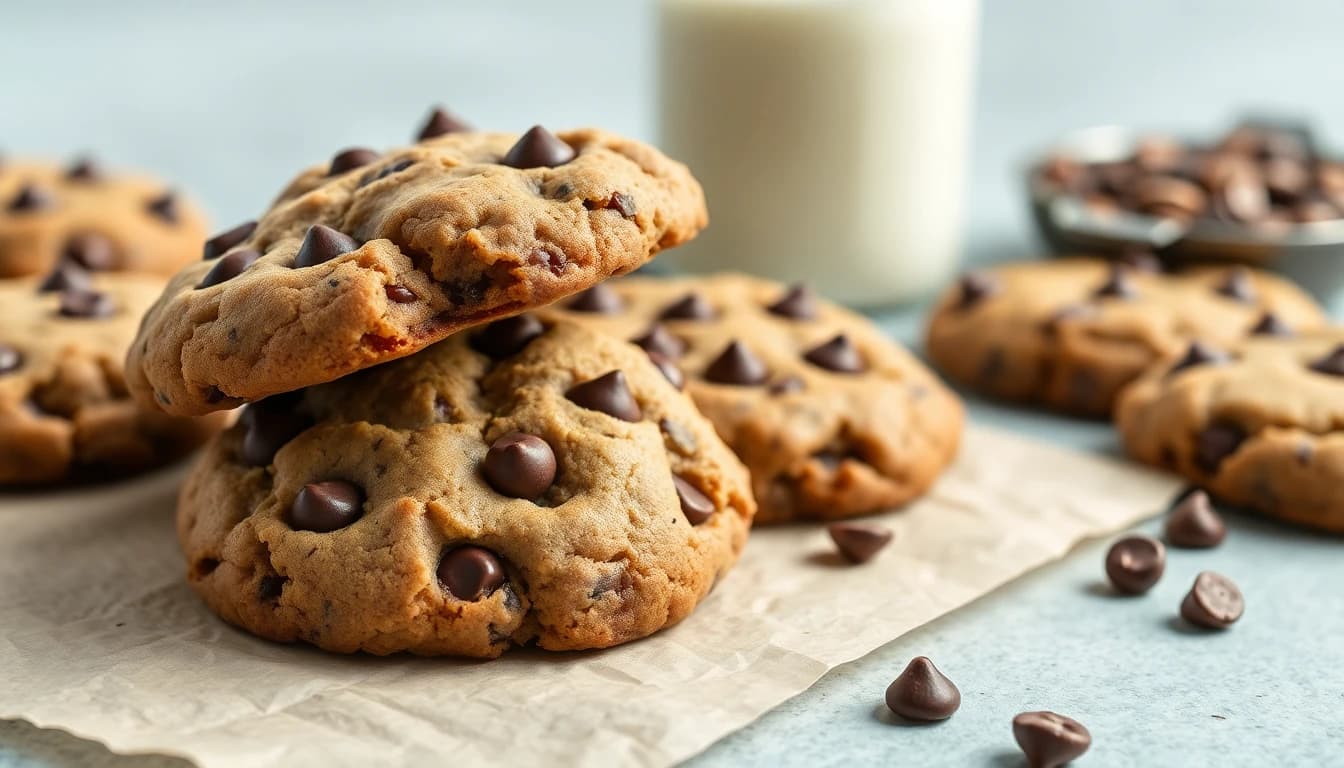 Vegan Chocolate Chip Cookies