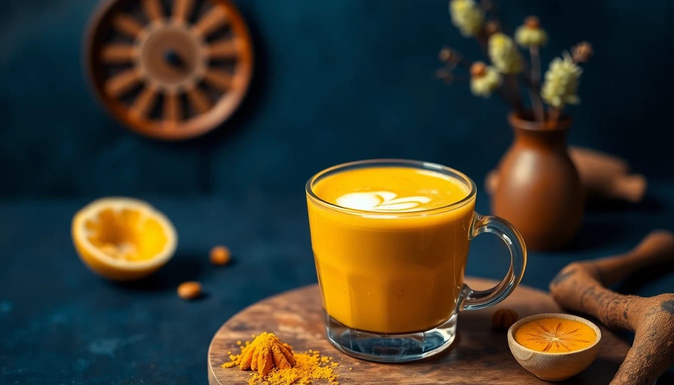 Vegan Turmeric Latte